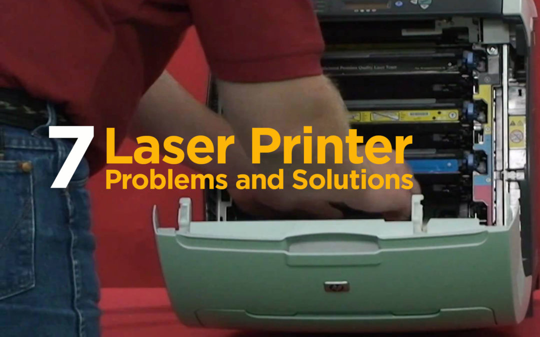 7 common problems and solutions for laser printers